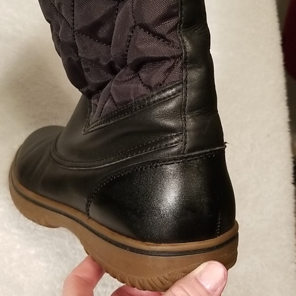 Coach Sparrow Winter Boots Black 9.5 - Picture 4 of 7